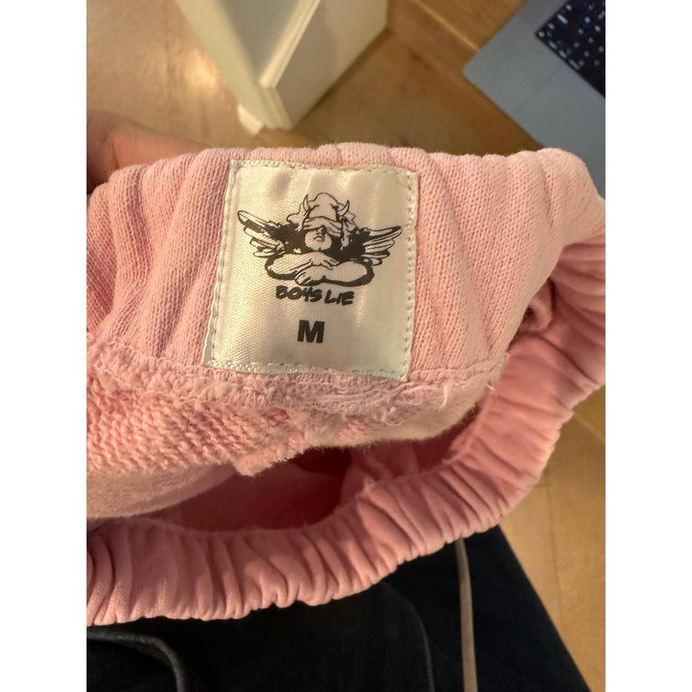 Boys Lie Pink Sweatpants - Picture 4 of 4